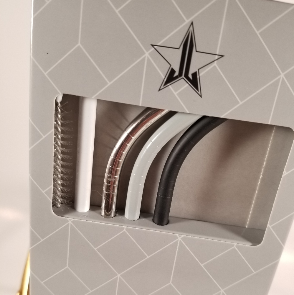 🆕️Jeffree Star, Cremated, Stainless Steel Straws - Picture 3 of 3